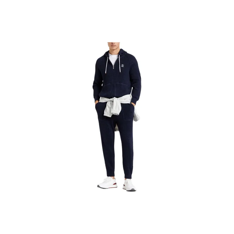 Brunello Cucinelli FW23 Jackets & Coats Men's Marine Blue-1