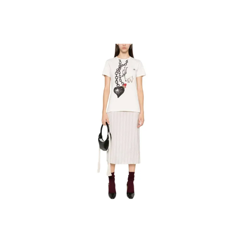 Vivienne Westwood Heart Chain T shirt-1