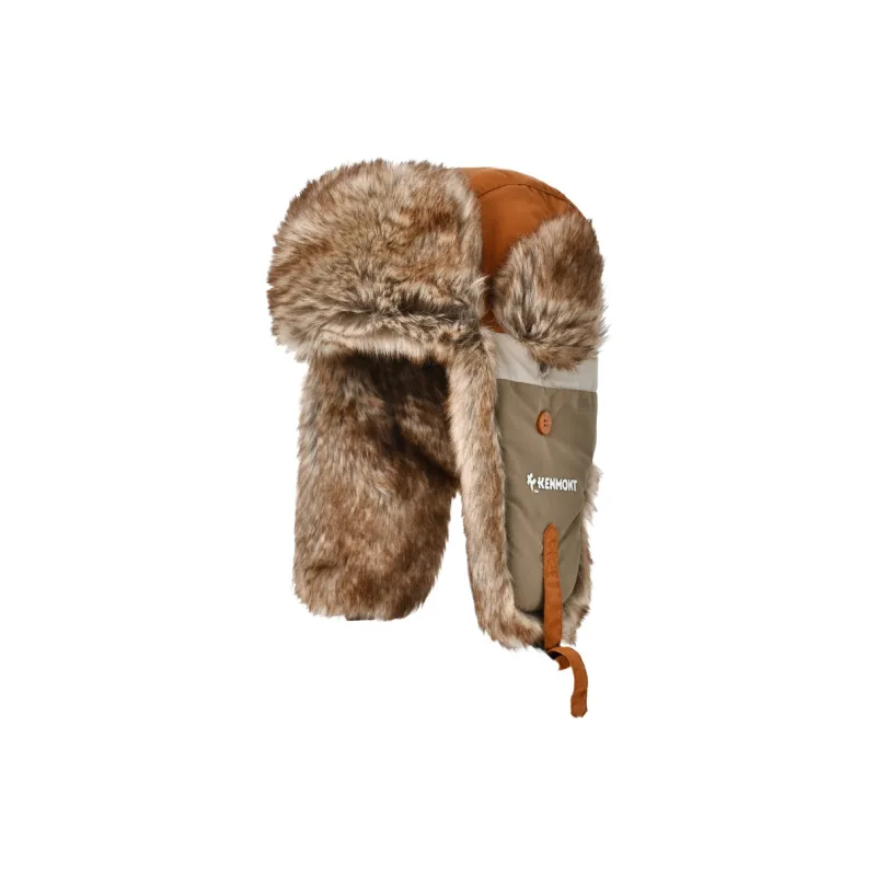 KENMONT Polyester Acrylic Trapper Hats Unisex-5