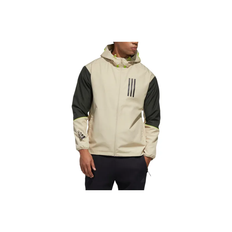 Adidas W.N.D. Jacket Men's Dark Khaki-2