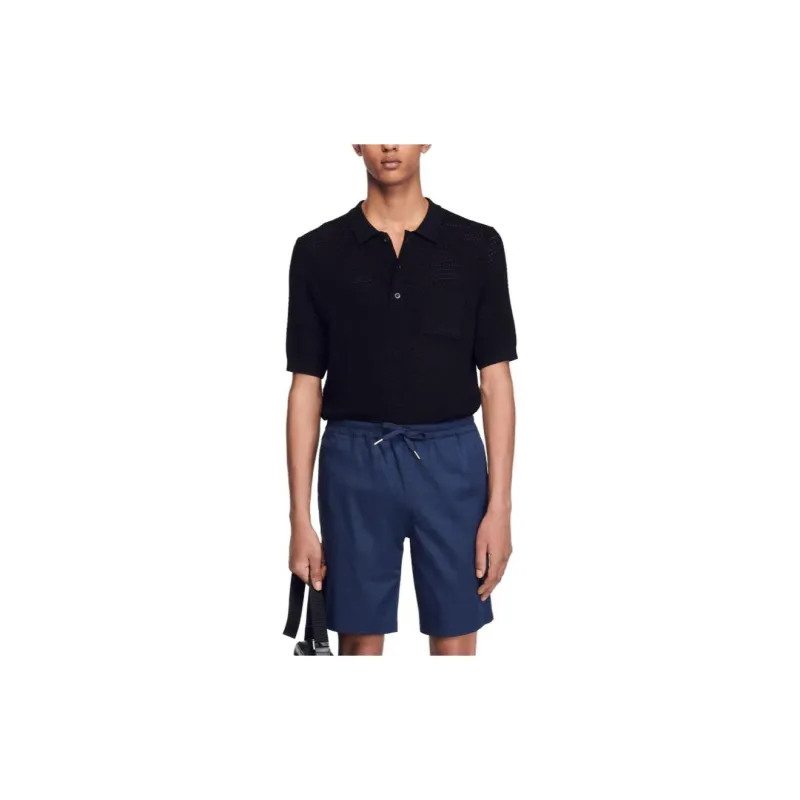 Sandro Cotton Shorts-1