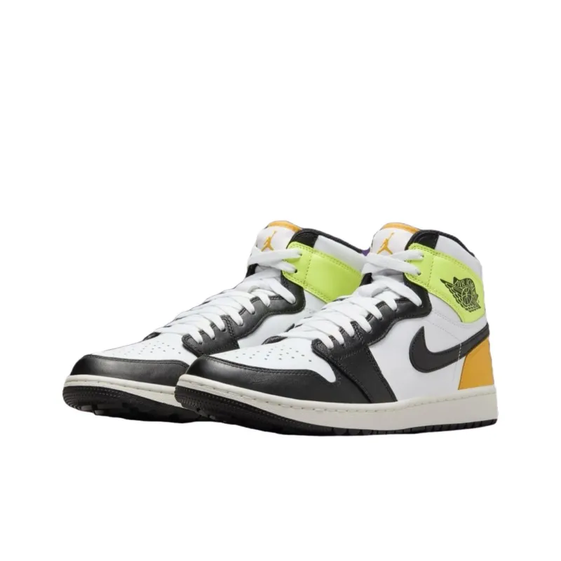 Air Jordan 1 High Golf 'Volt Gold'-2