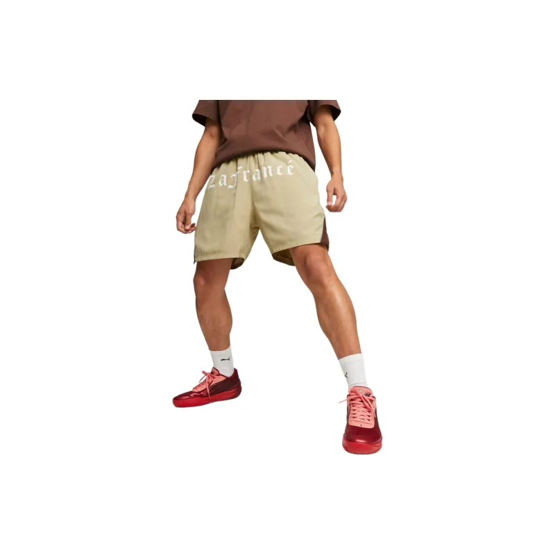 PUMA Sports Shorts Men Beige-2
