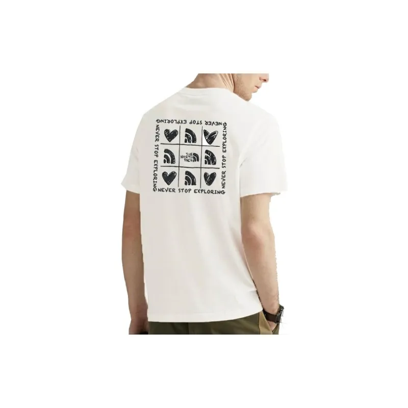 THE NORTH FACE T Shirt Unisex White-3