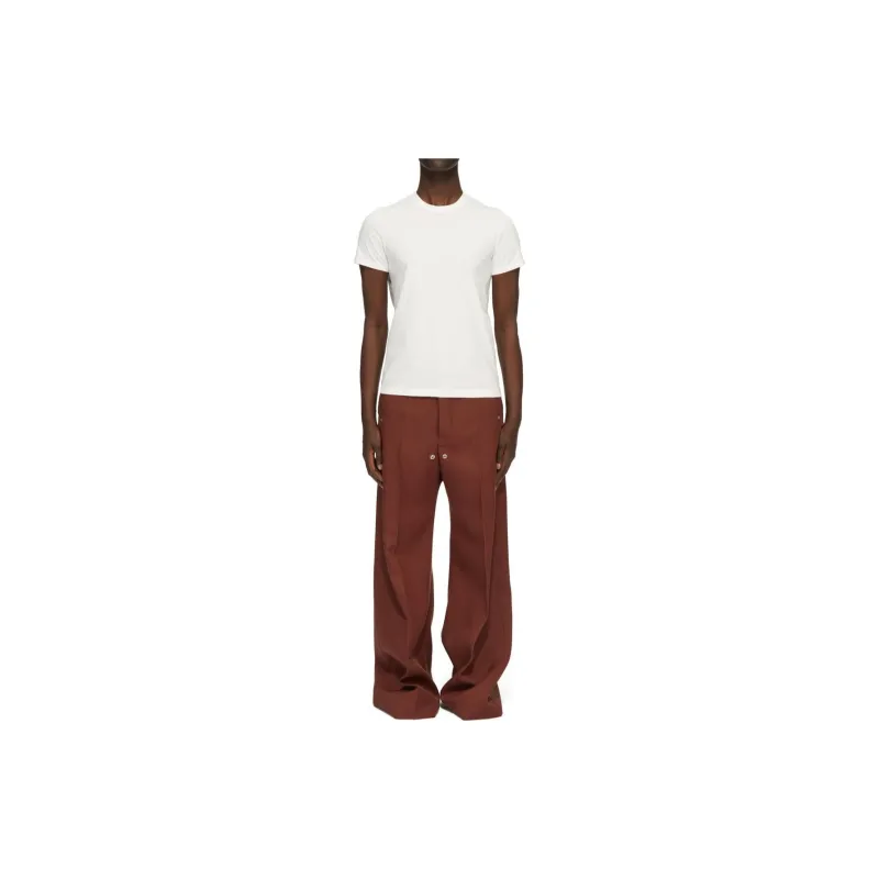 RICK OWENS Short Level Crewneck T Shirt-2
