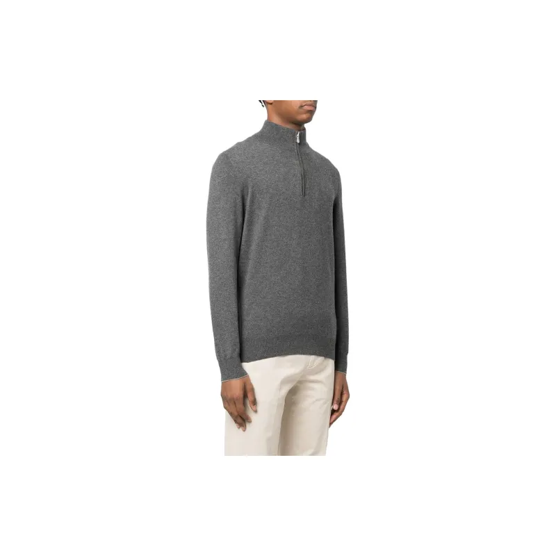 Brunello Cucinelli Half zip Cashmere Jumper-1