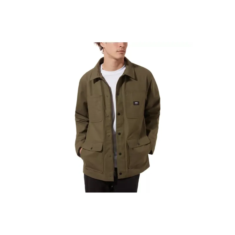 Vans Jackets Men Dark Brown-3