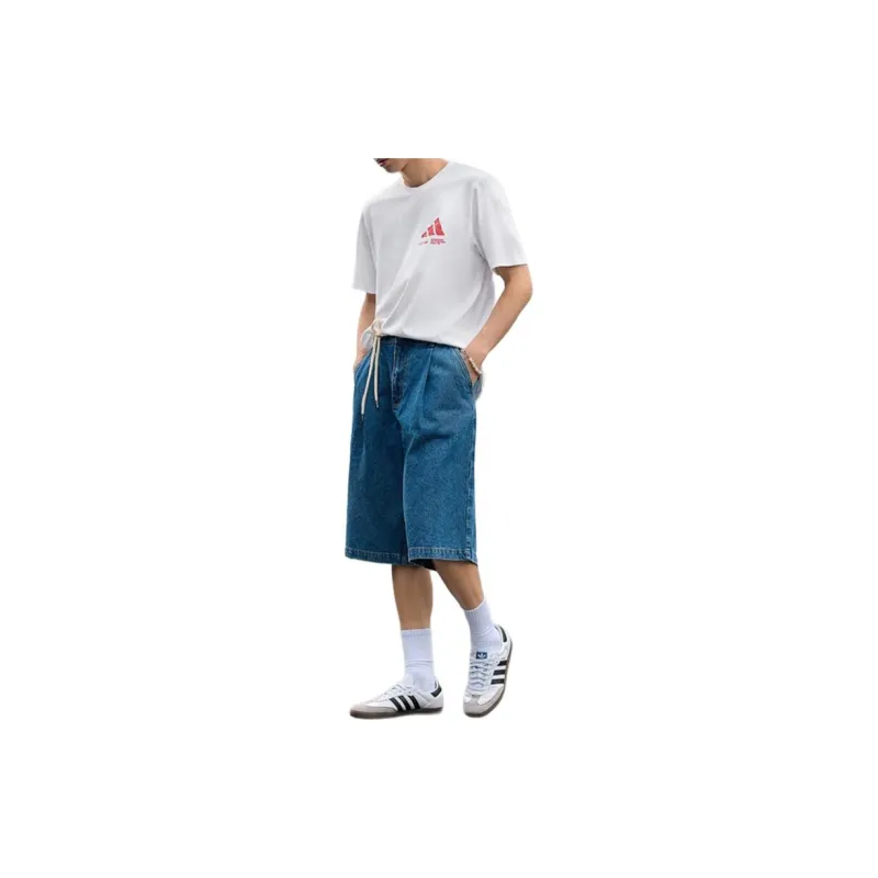 Adidas T Shirts Men White-4