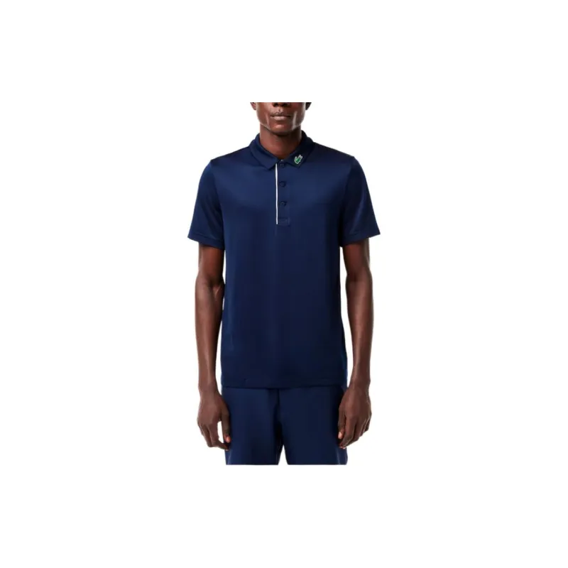 LACOSTE Polo Shirt Men's Marine Blue-2