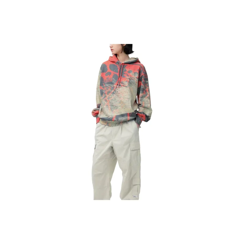 Thisisneverthat SS24 Skeletons Hoodie Sweatshirt Unisex Red-2