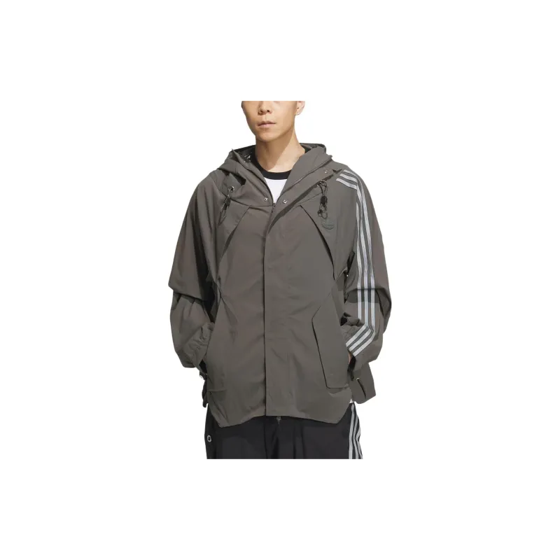 Adidas Originals Adidas Originals X HAMCUS Jacket Unisex Dark Army Green-4