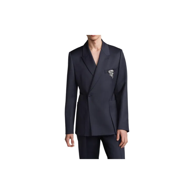 DIOR Button Detailed Long Sleeved Jacket-3