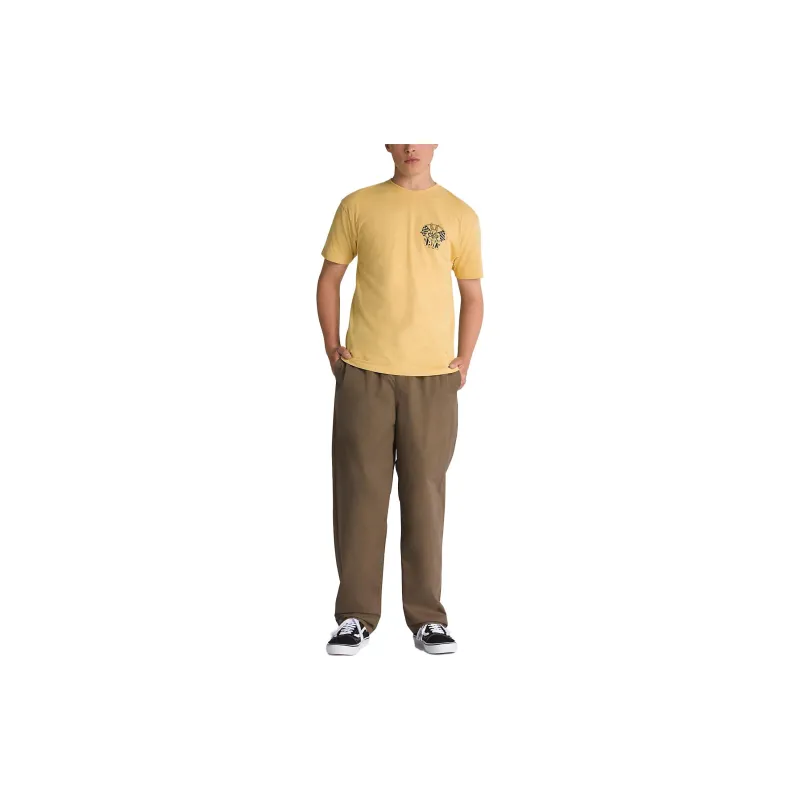 Vans Rabbit Racer T-Shirts Men Yellow-4