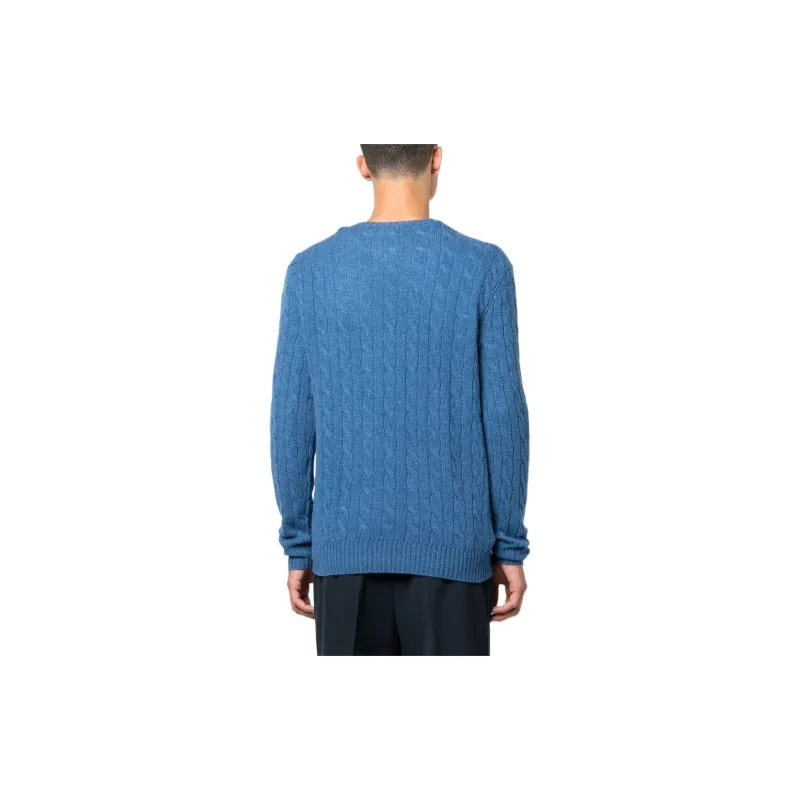 Polo Ralph Lauren Pony Embroidered Cable Knit Jumper-2