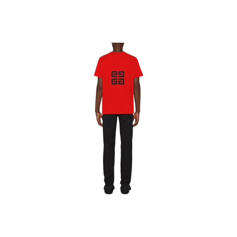 GIVENCHY FW22 T Shirt Men's Red-3