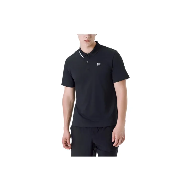 FILA Polo Shirts Unisex Black-2