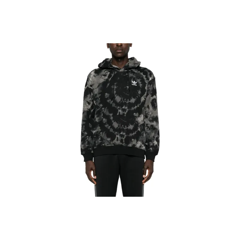 Adidas Originals Tie Dyed Allover Print Hooded Sweatshirt-3