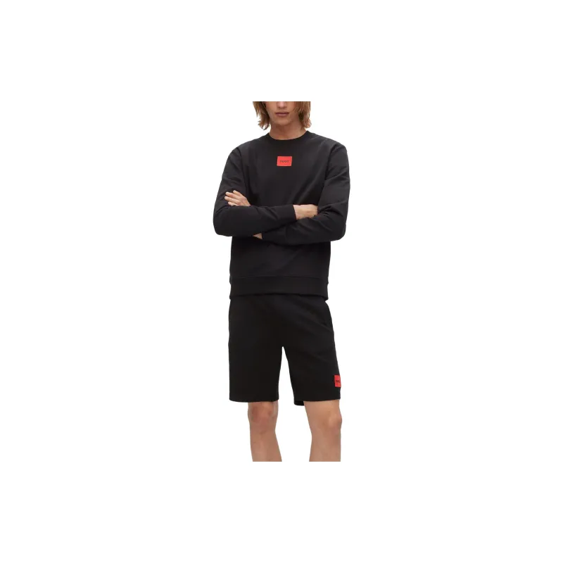 HUGO BOSS Logo Embroidered Crewneck Sweatshirt-1
