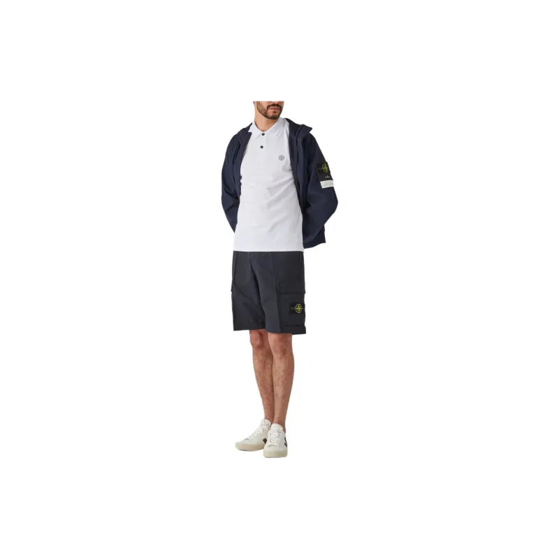 STONE ISLAND Polo Shirt Men's White-3