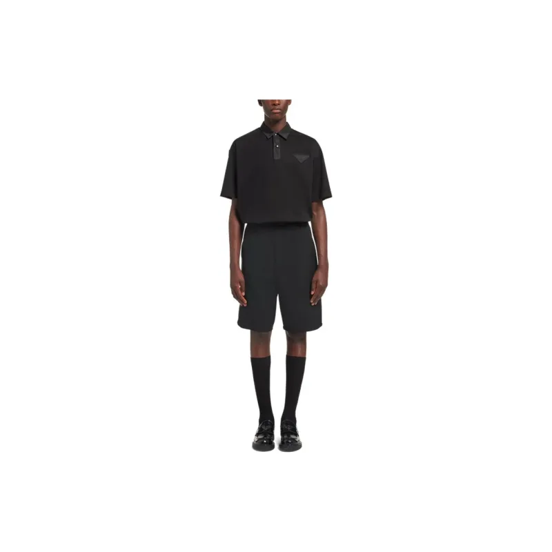 PRADA FW21 Casual Shorts Men's Black-1