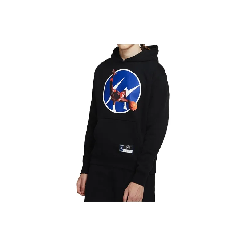 JORDAN X Fragment Image Pullover Hoodie-1