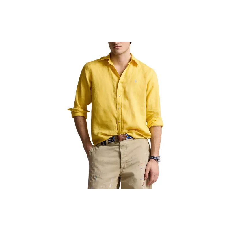 Polo Ralph Lauren Shirt Men's Yellow-3