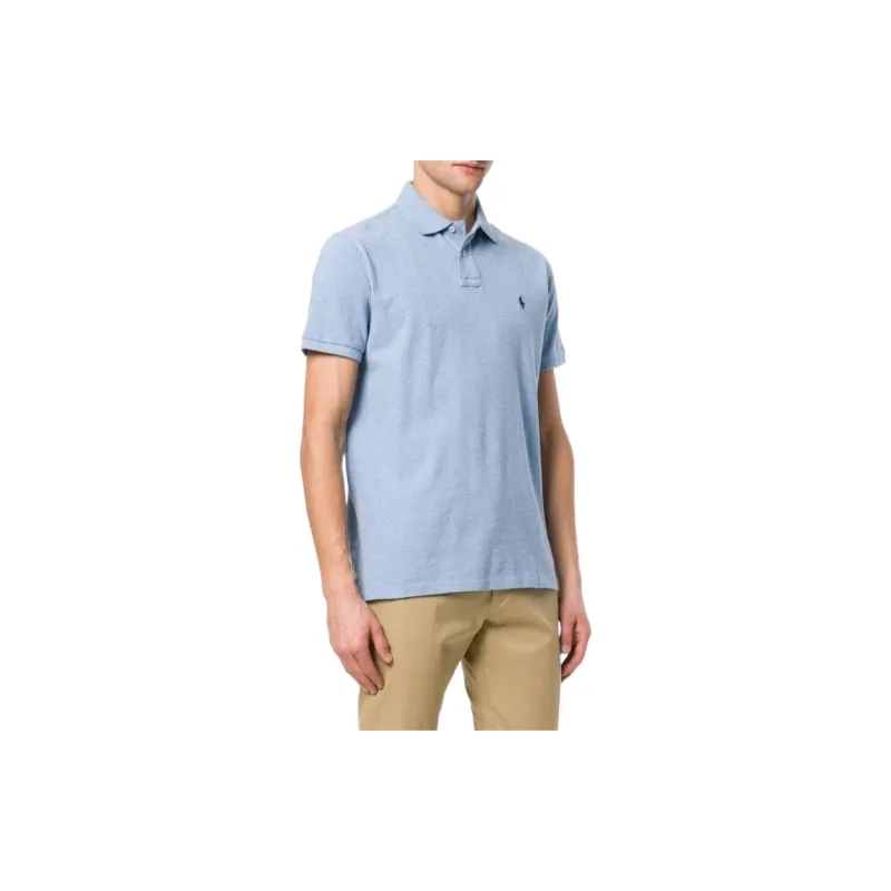 Polo Ralph Lauren Logo Embroidered Short Sleeved Polo Shirt-3