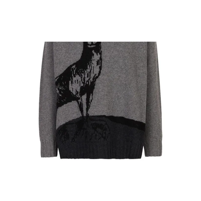EMPORIO ARMANI Sustainable Collection Sweaters Men Gray-5