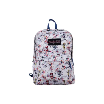 JanSport Disney Collaboration Polyester Backpack Medium Size Unisex White