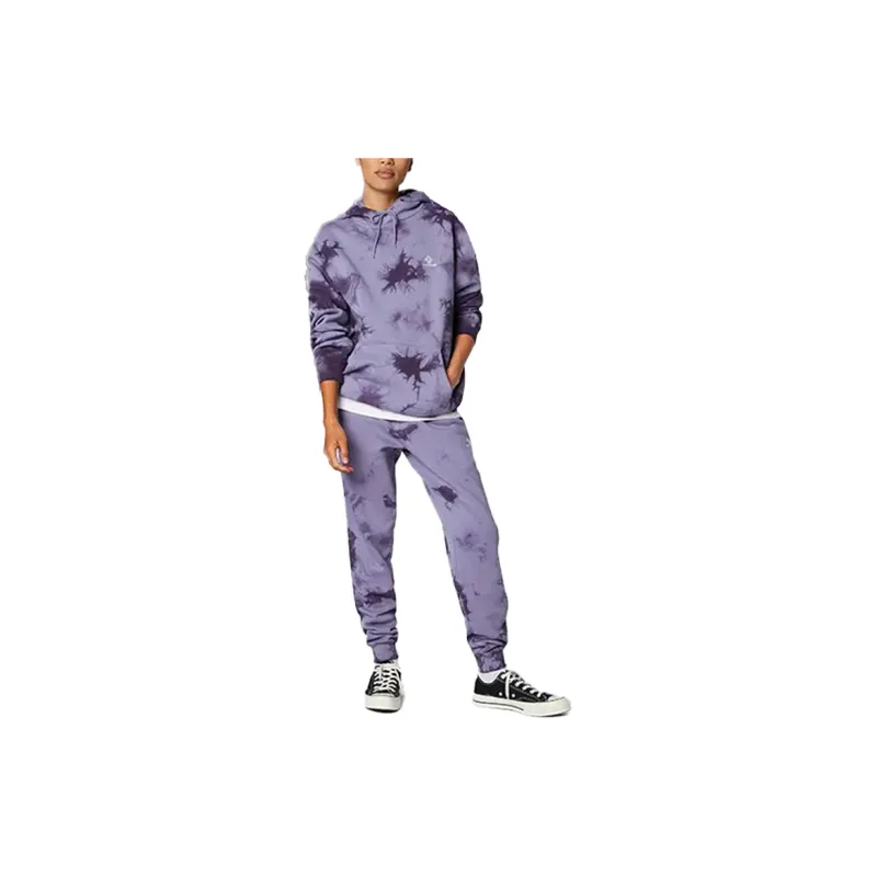 Converse Go to Star Chevron Mono Dye Sweatshirt Unisex Purple-2