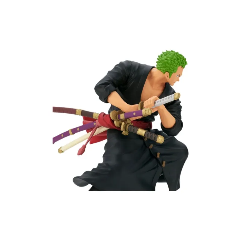 BANPRESTO Roronoa Zoro Glass Factory Battle Record Collection One Piece Bonus Gifts-6