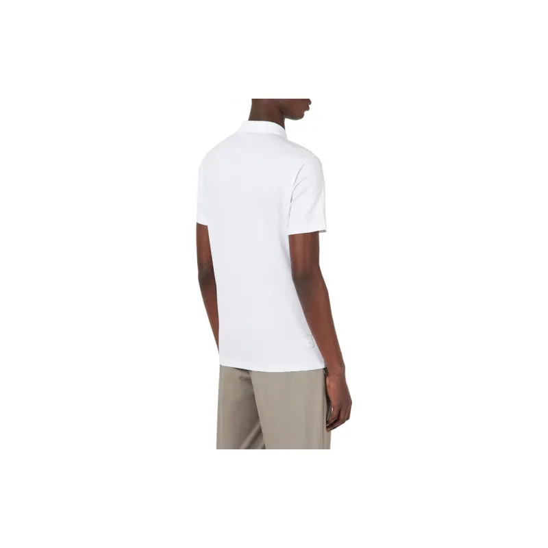 EMPORIO ARMANI Polo Shirts Men White-2