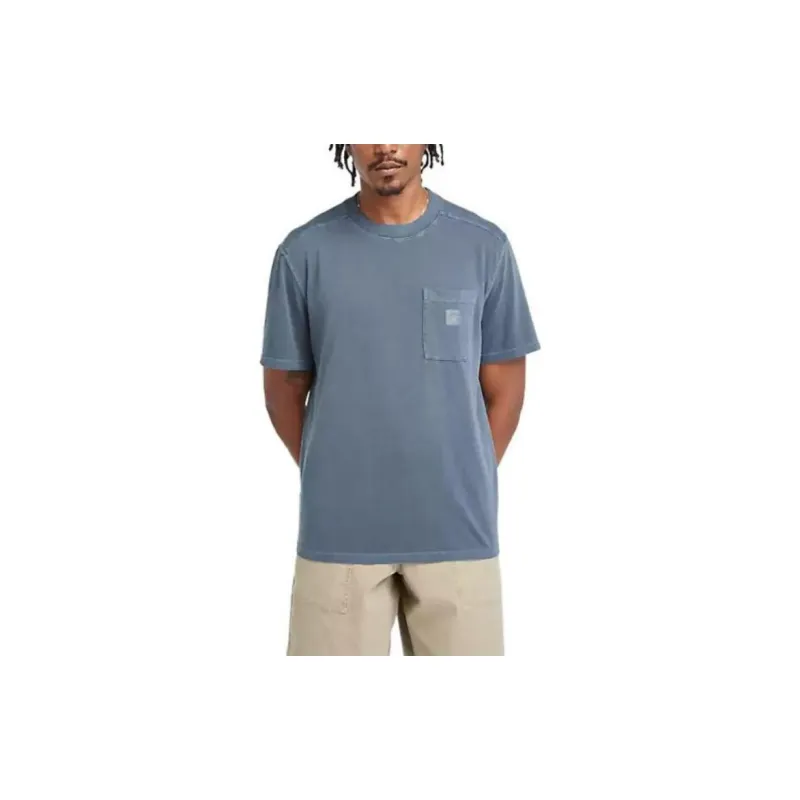 Timberland T Shirt Men's Dark Sapphire Blue-2