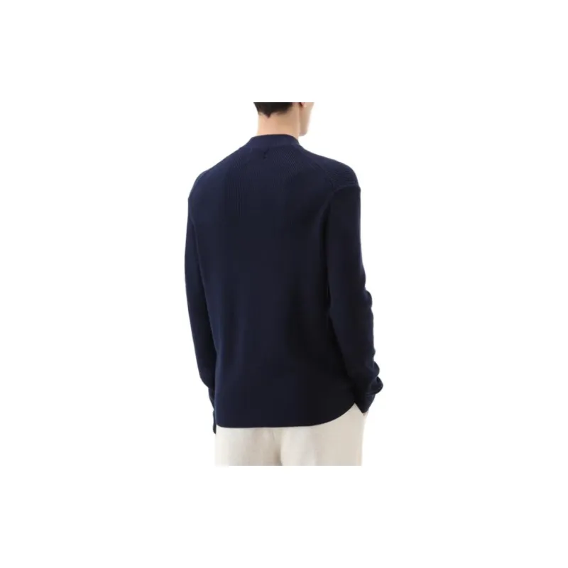 WOOLRICH Ribbed knit Zip up Cardigan-2