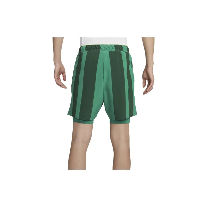 Nike Court Slam Casual Shorts Men's Green-3