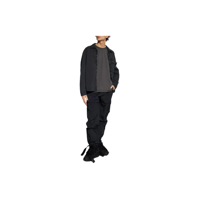 STONE ISLAND SS24 Jackets Coats Men's Charcoal Gray-1