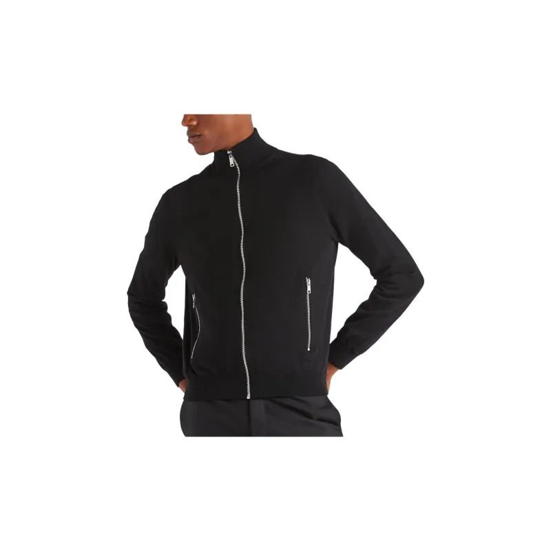 PRADA Logo Plaque Reversible Jacket-4