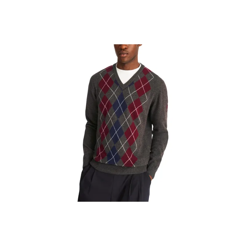 Pringle Of Scotland Argyle Cashmere Jumper-2