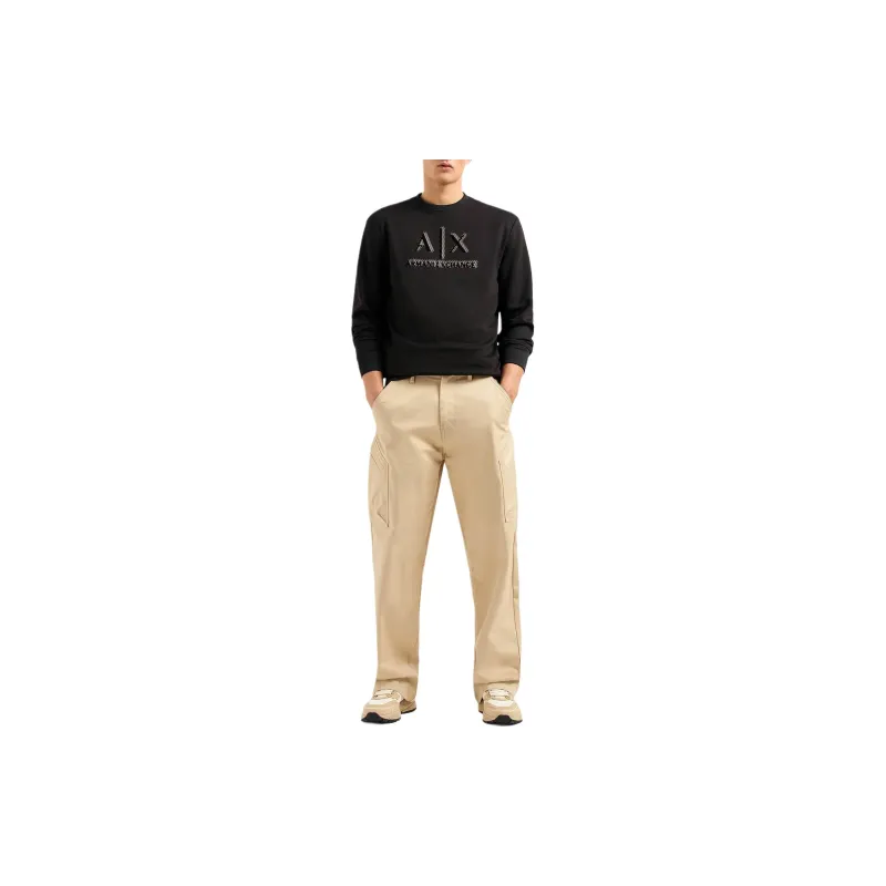 ARMANI EXCHANGE Logo-print Long-sleeve T-shirt-1
