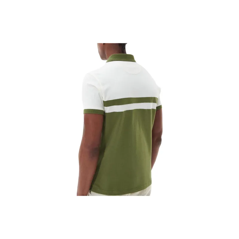 BARBOUR Polo Shirts Men Olive Green-3