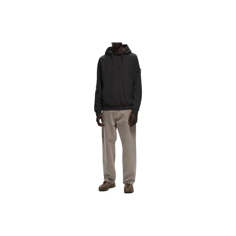 STONE ISLAND Compass Patch Drawstring Hoodie-3