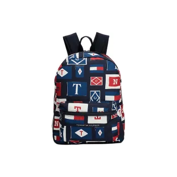 Tommy Hilfiger Polyester Backpack Regular Men's Space Blue Color