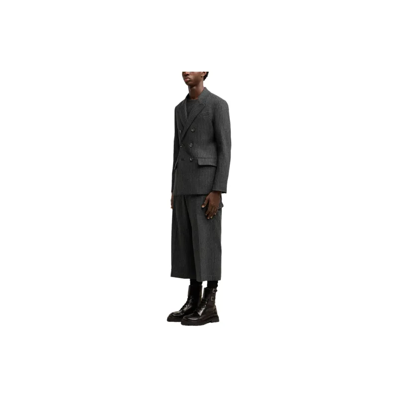 AMIPARIS Double breasted Wool Blazer-3