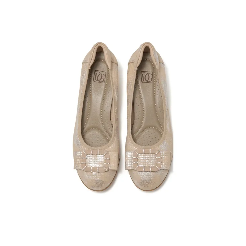 DG Women's Casual Shoes Women's Black/Apricot-7