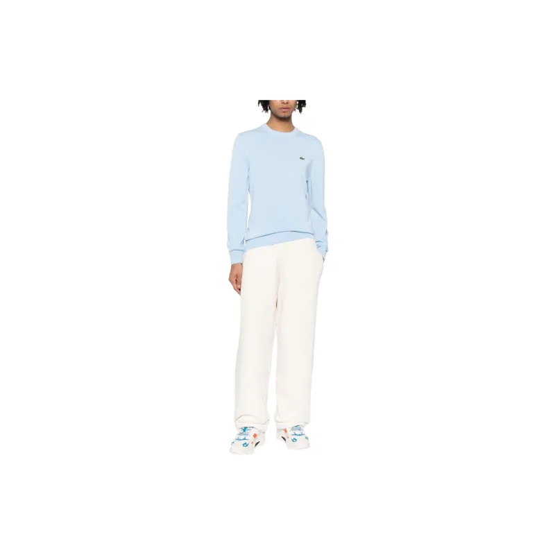 LACOSTE Logo patch Ribbed knit Jumper-1