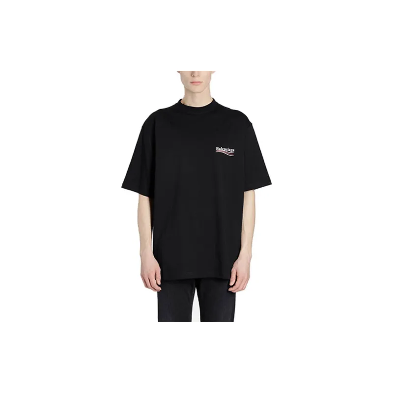 Balenciaga Logo Print T Shirt-2