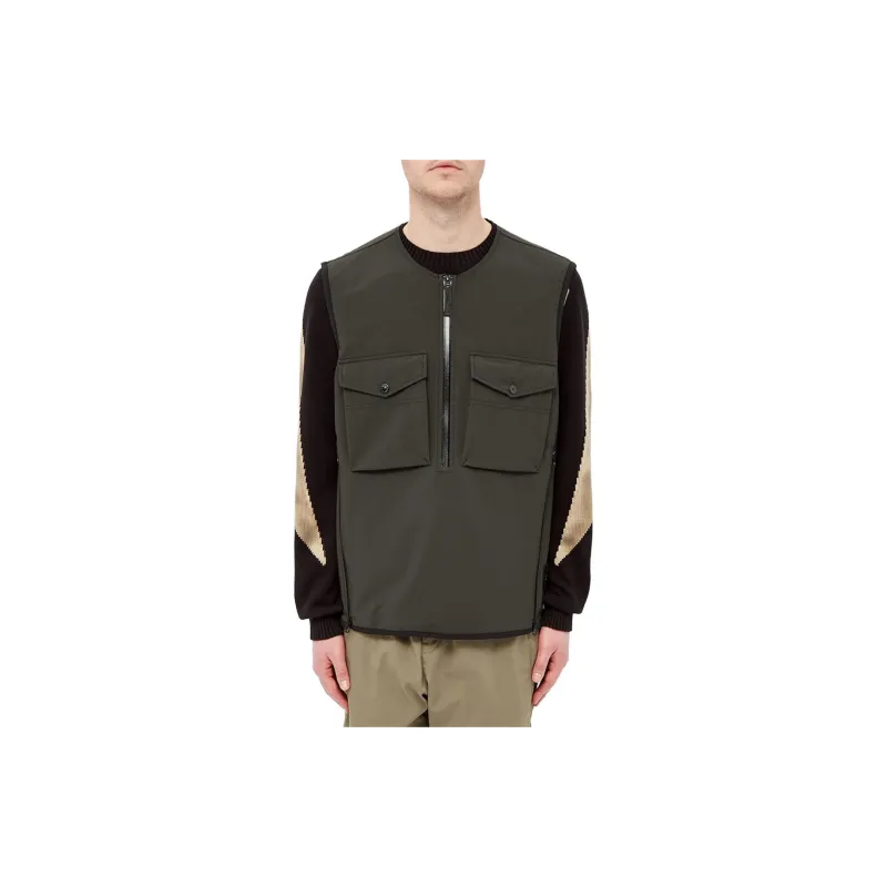 STONE ISLAND Ghost Collection Vests Men Black-1