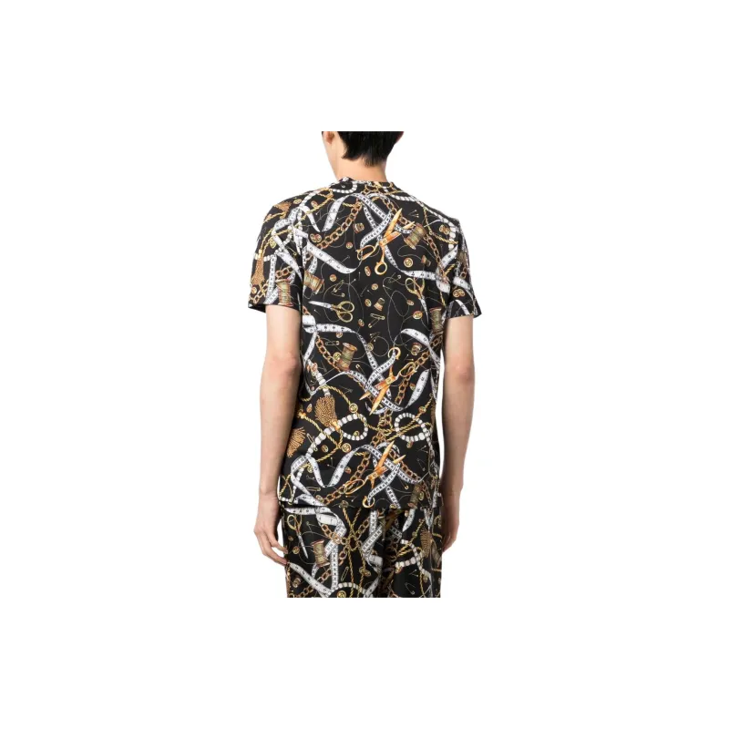 MOSCHINO Motif Printed Crewneck T Shirt-3
