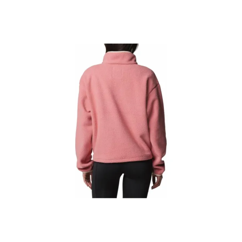 Columbia Helvetia 2 CROPPED HALF Velvet-feel Coat Women's Pink-1