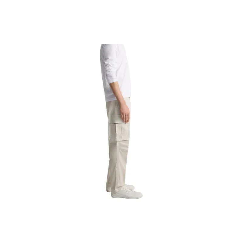 ZARA Cargo Pants Men's Gray White-3